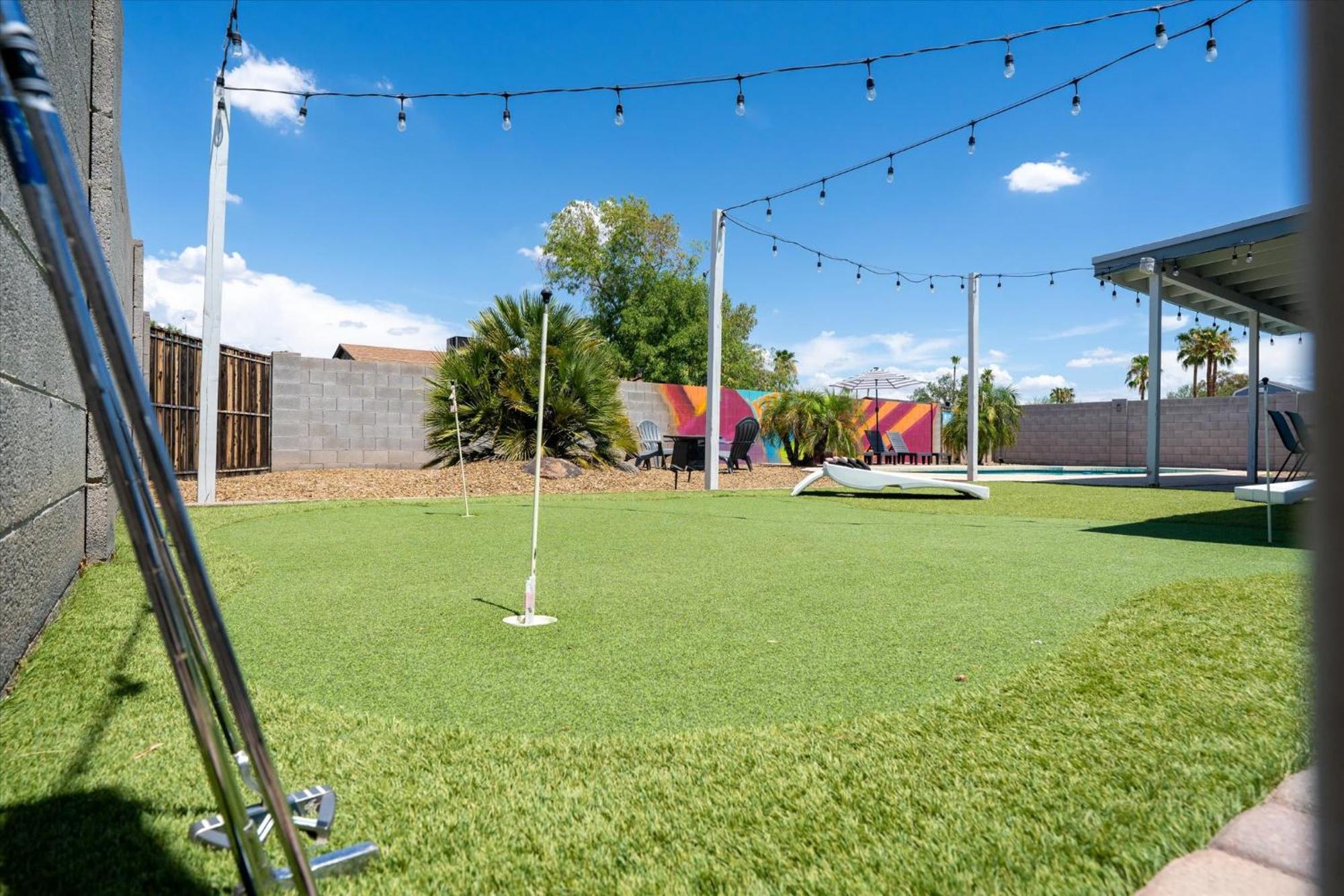 Mini Golf Fire Pit Pool Game Room Chandler Exterior foto