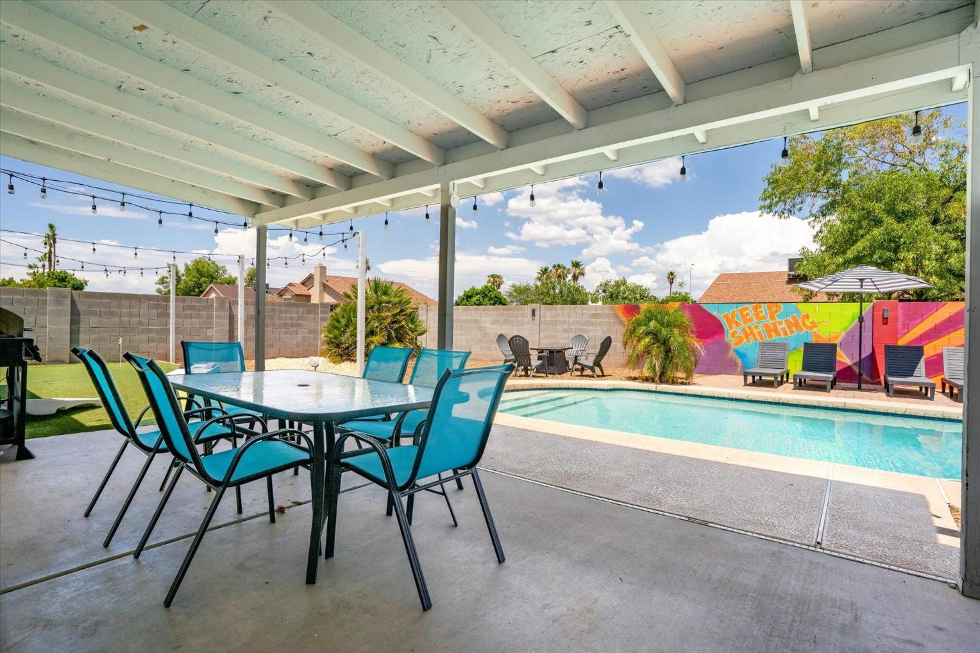 Mini Golf Fire Pit Pool Game Room Chandler Exterior foto